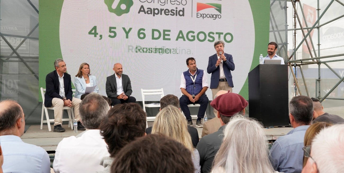 Aapresid lanzó en Expoagro su 34° Congreso bajo el lema "Nuestro suelo, nuestra voz"