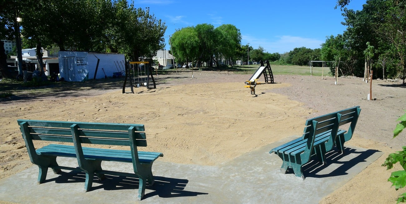 Cómo es la nueva “microplaza” que se inaugura en barrio El Pozo de Santa Fe