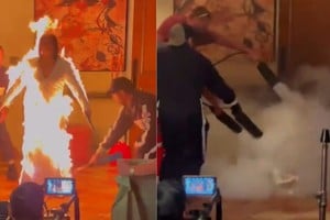 Desde su entorno oficial aún no han emitido un comunicado que confirme que Perry se expuso personalmente a tal peligro.