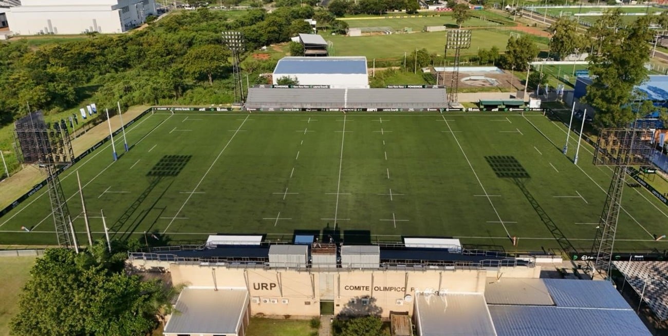 “Héroes de Curupayty”, casa del rugby guaraní con césped sintético