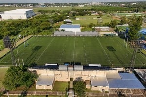 Más allá de la icónica sede de la Conmebol con su pelota gigante, el Parque Olímpico situado a las afueras de Asunción es la meca del deporte en Paraguay. Foto: Fernando Nicola