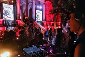 La exposición abrió el viernes por la noche. Foto: Matías Pintos