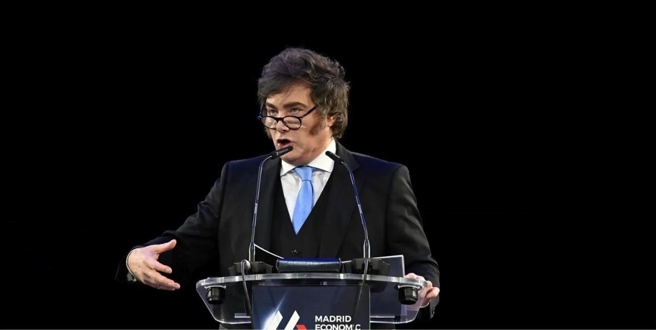 Milei cerró el foro de Madrid con duras críticas al socialismo y elogios a Trump