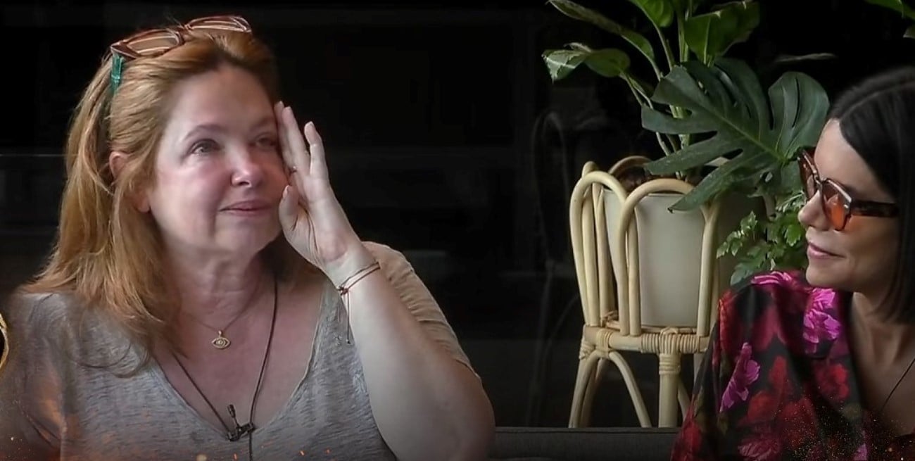 Andrea del Boca reveló en Gran Hermano las últimas palabras de su padre