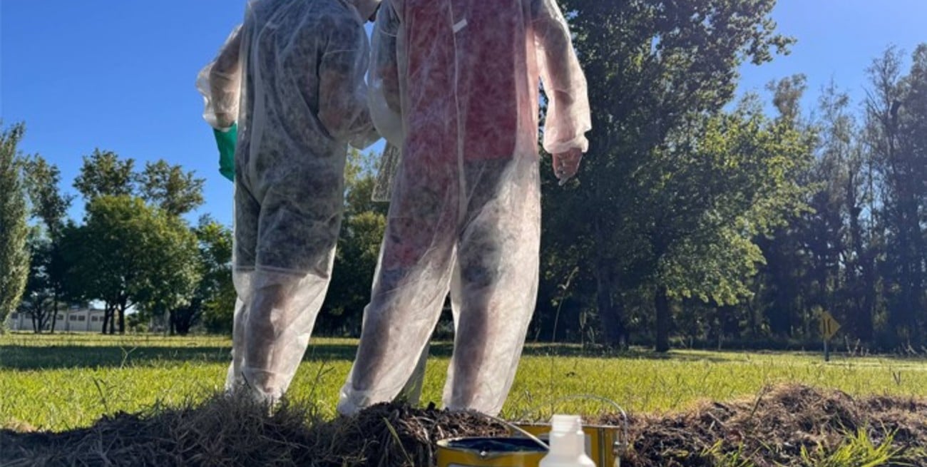 De las faltas al servicio: infractores viales realizan tareas comunitarias en San Jorge