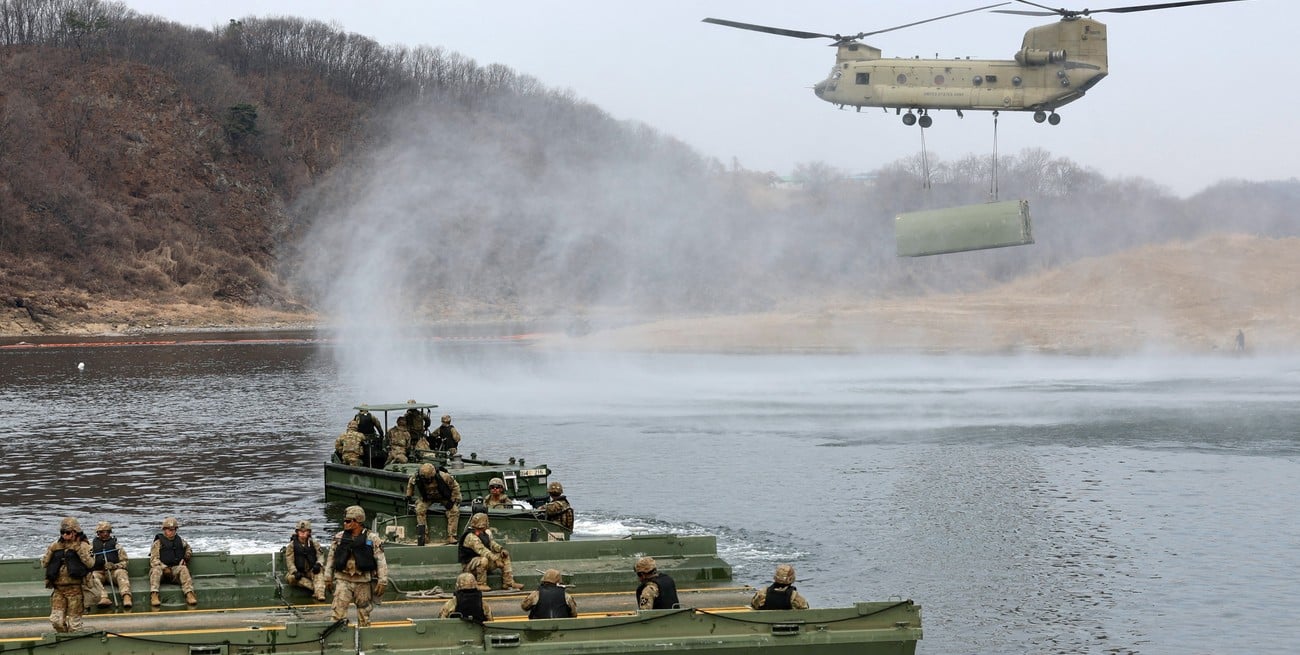 Corea del Norte lanza 10 misiles hacia el mar de Japón en plena maniobra militar conjunta de Estados Unidos y Corea del Sur