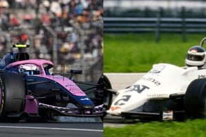 El piloto argentino se ubicó como escolta de Antonelli durante algunas vueltas del Gran Premio de China, algo que no sucedía desde la marca del "Lole" en Sudáfrica 1982.