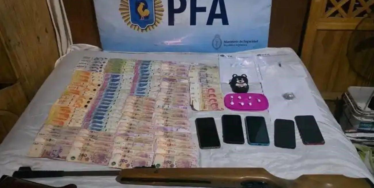 Operativo antidrogas en Venado Tuerto: cuatro detenidos tras ocho allanamientos