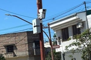 El aparato fue instalado a modo de prueba. Foto: Gentileza Mario Galoppo.