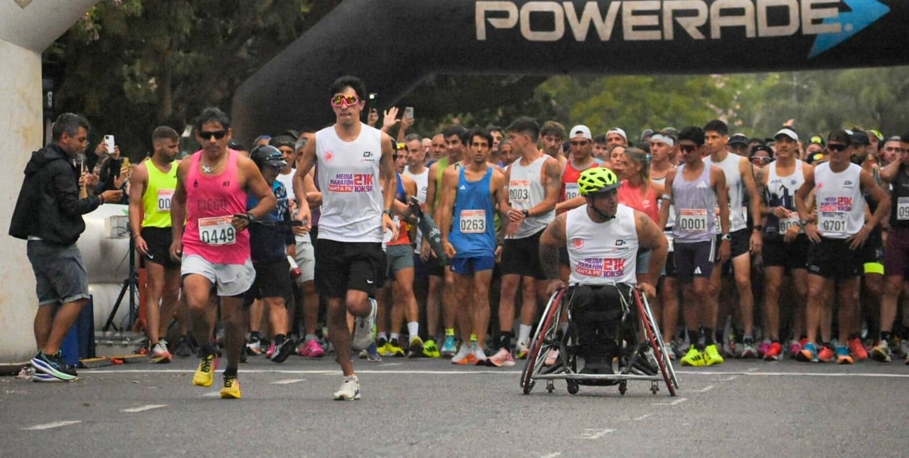 Santa Fe vivió una fiesta con el regreso de la Media Maratón 21K