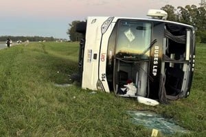 El siniestro vial tuvo lugar en la madrugada de este lunes a la altura del kilómetro 177.