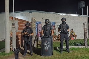 Los allanamientos se realizaron en los barrios San Antonio y Los Reubicados. Foto: Prensa PDI