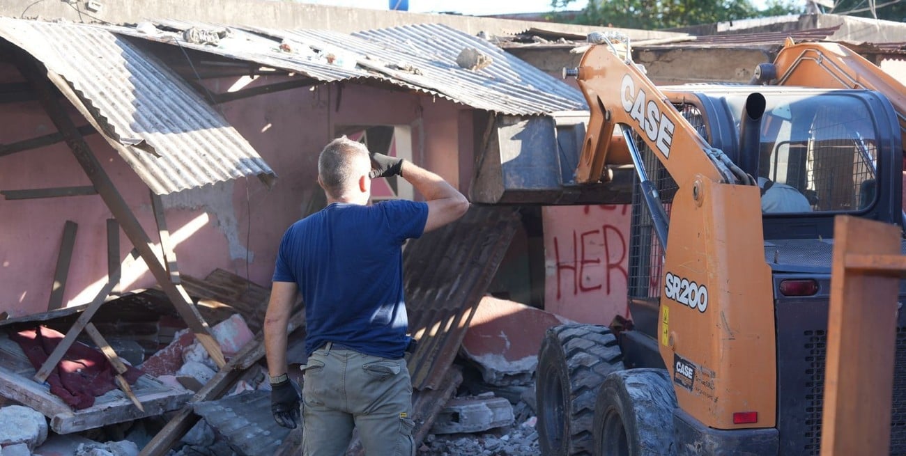 Rosario: derribaron otro búnker narco y ya son 109 los desactivados en Santa Fe