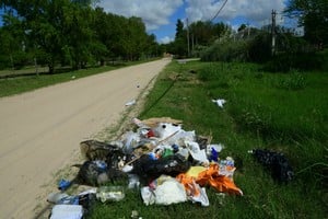 Una postal que se repite en la mayoría de las calles de Colastiné Norte. Flavio Raina.
