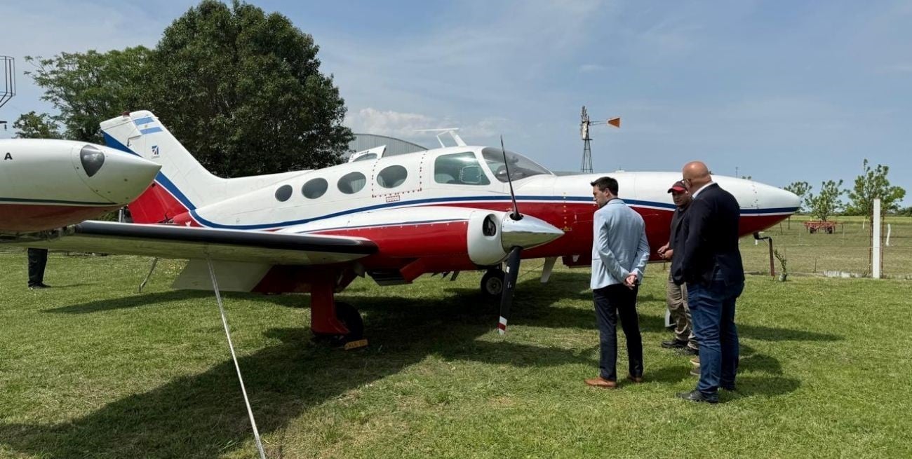 Subastarán una aeronave incautada en una histórica venta de bienes del delito en Rosario