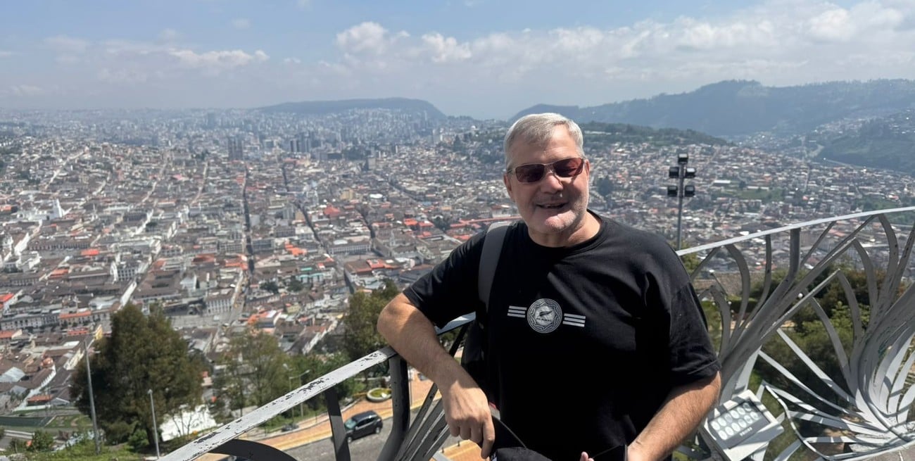 En medio de Los Andes,  en el medio del mundo