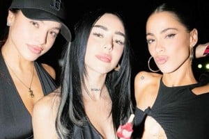 Emilia Mernes, Nicki Nicole y Tini Stoessel.