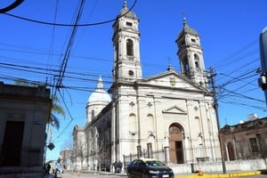 Imponente. Así es la fachada del convento. Es necesario preservarlo. Crédito: Guillermo Di Salvatore