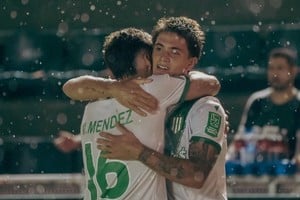 Banfield vs Tigre. Foto: @CAB_oficial