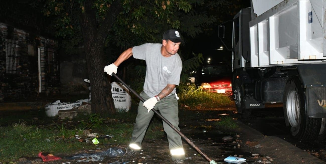 Poletti confirmó anegamientos tras una lluvia “extraordinaria” y pidió no sacar la basura