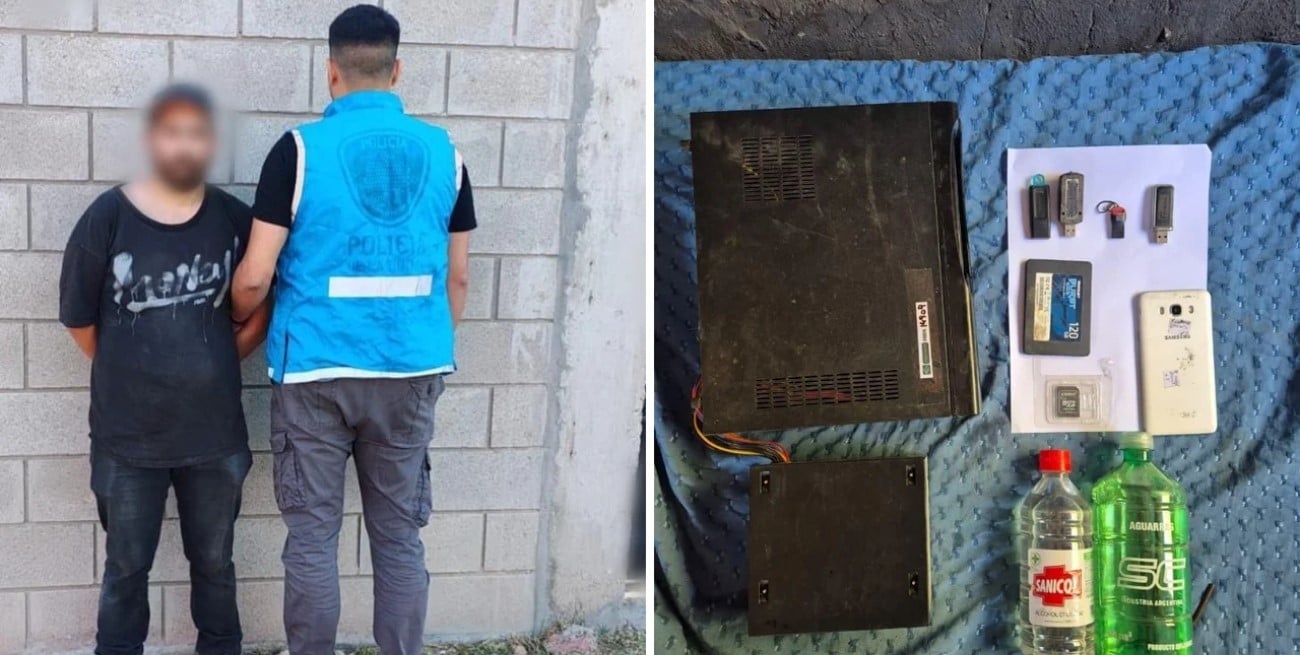 Prisión preventiva para el acusado de tirar bombas molotov frente al Congreso