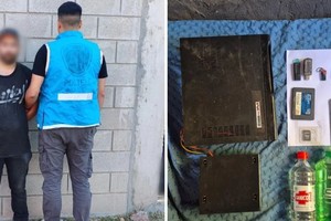 El acusado de tirar bombas molotov frente al Congreso quedará en prisión preventiva.