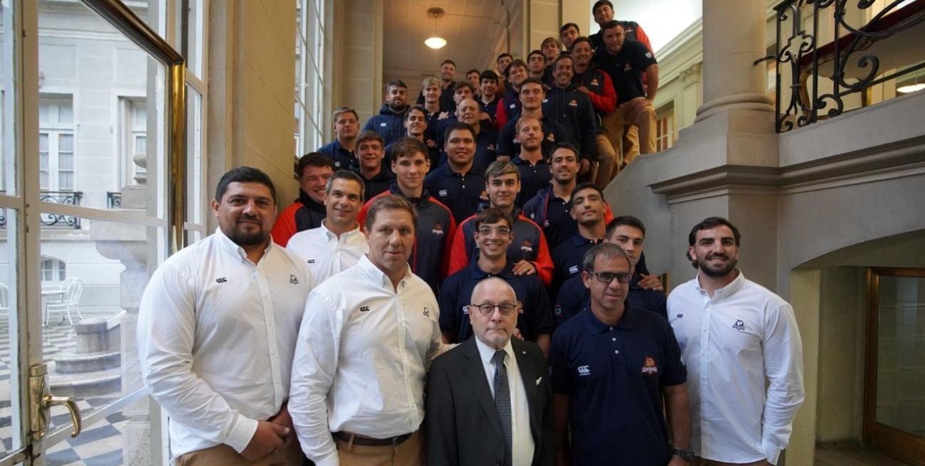 Jorge Faurie agasajó a Capibaras en la Residencia de la Embajada Argentina