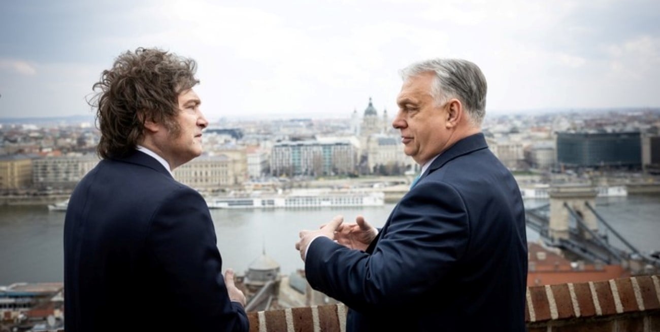 Milei se reunió con Orbán en Hungría y endureció su discurso sobre inmigración
