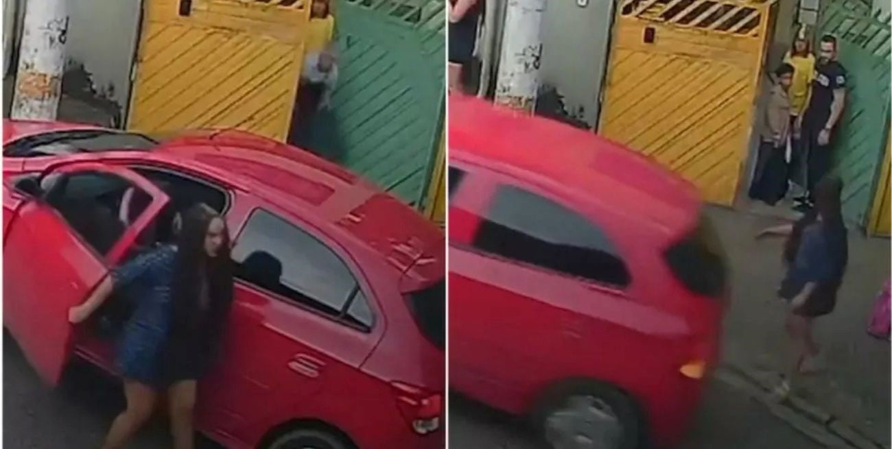 Brasil: fue a buscar a su hija al colegio y le robaron el auto con su bebé de dos meses dentro