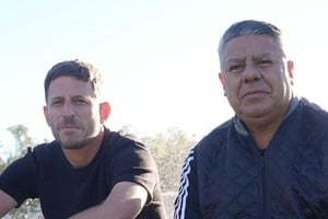 Leonardo Di Lorenzo y Claudio Chiqui Tapia