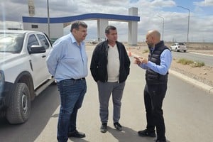 El ministro de Desarrollo Productivo de Santa Fe, Gustavo Puccini, en Neuquén. Crédito: Gobierno de la provincia