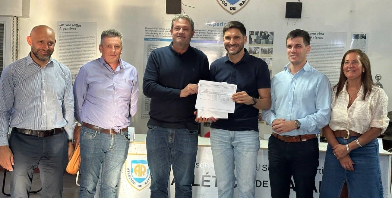 Provincia formalizó un aporte para las obras de cara a la llegada del TC en Rafaela: "Esto jerarquiza"