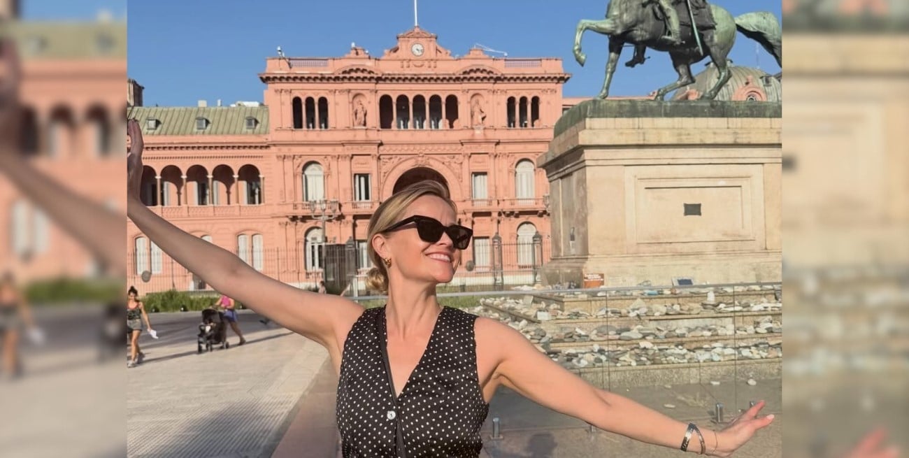 La escapada de Reese Witherspoon en Buenos Aires por su cumpleaños 50