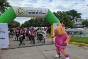 La Copa Lotería de Santa Fe de Mountain Bike arrancó en Ceres con el Rally de los 4 Vientos