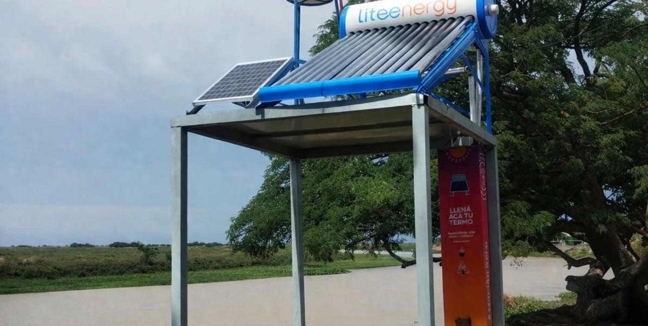 Recuperan y habilitan un sistema termosolar en el camping de Saladero Cabal