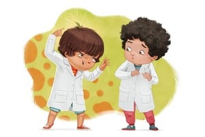 Una de las ilustraciones del libro. Foto: Gentileza La Brujita de Papel