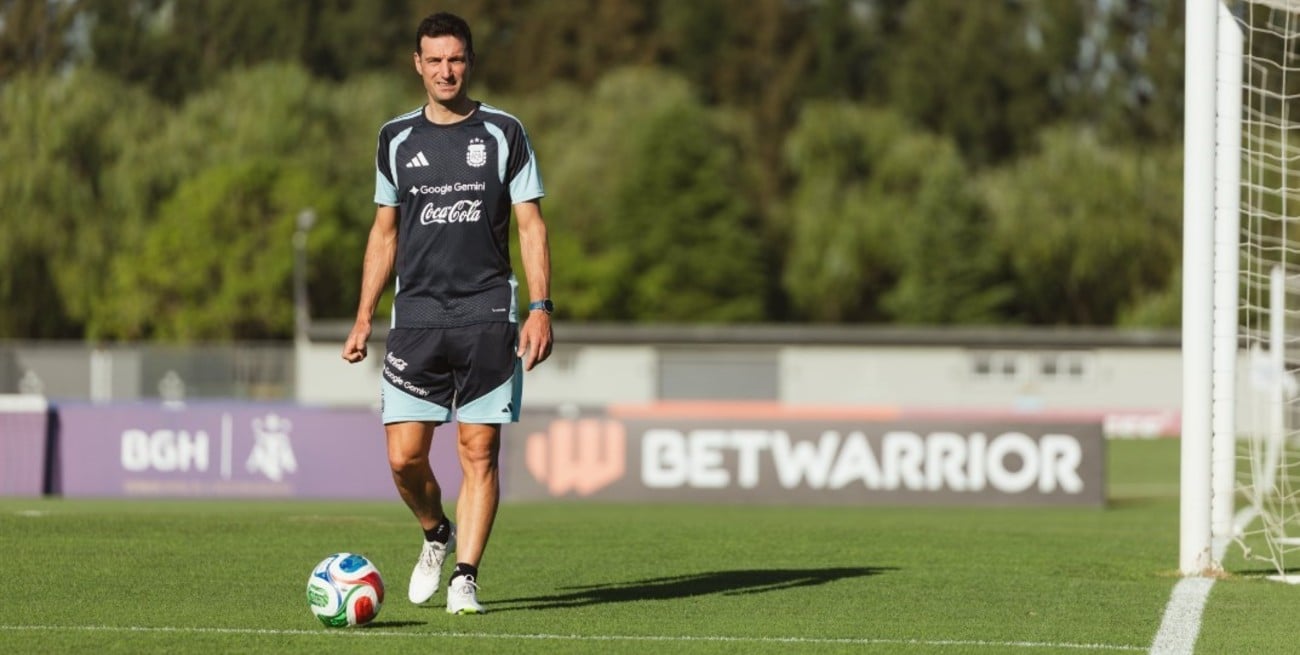 La Selección Argentina tuvo su primer entrenamiento