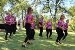 Hubo presentaciones de música, teatro y danzas que reflejaron el protagonismo del sector. Foto: Gentileza