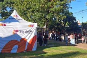 Santa Fe Acá llegó a San Javier con servicios y atención gratuita