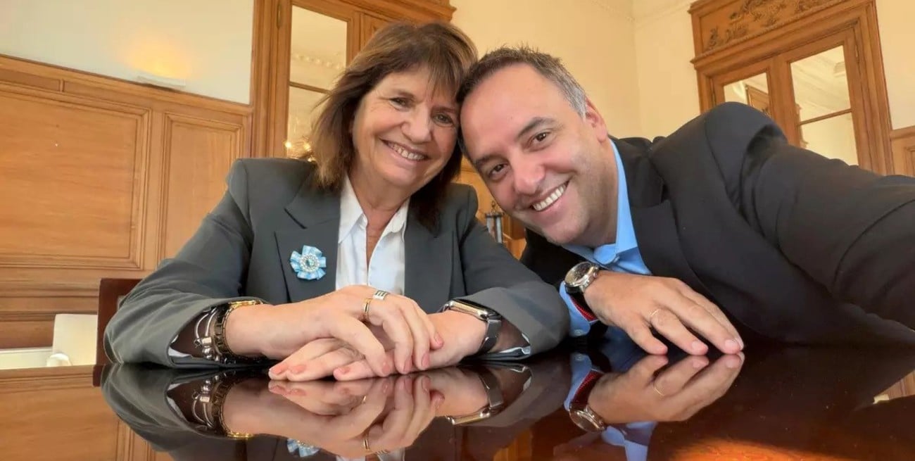 Adorni mostró sintonía con Bullrich y se prepara para otra foto con Milei