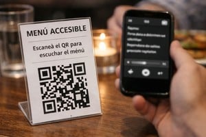 Sistema pensado para personas con discapacidad visual. Imagen Ilustrativa.