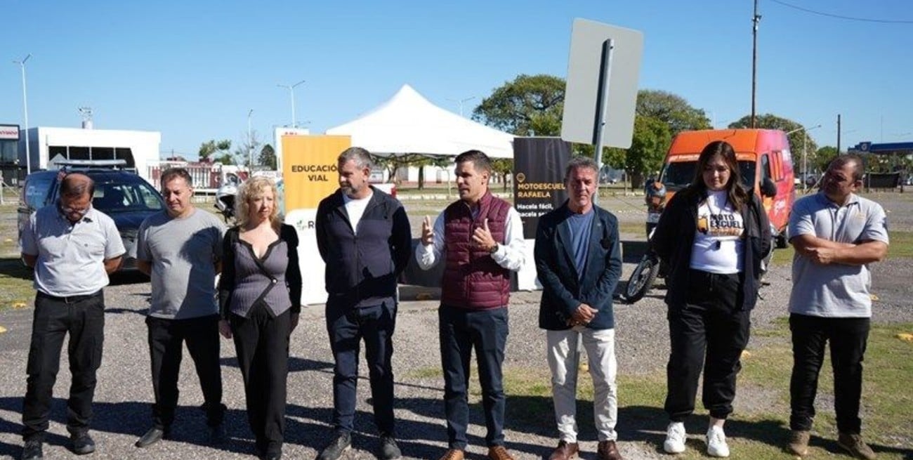 Rafaela relanzó su Moto Escuela y refuerza la capacitación en seguridad vial