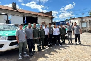 El turno tarde del área de Respuestas Rápidas recibió a El Litoral. Crédito: Gentileza