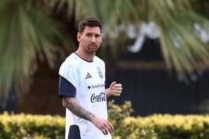 Soccer Football - International Friendly - Argentina Training - Ezeiza Training Complex, Buenos Aires, Argentina - March 26, 2026
Argentina's Lionel Messi during training REUTERS/Agustin Marcarian