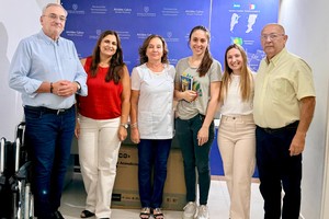 Calvo hizo entrega de donaciones solicitadas oportunamente por las instituciones