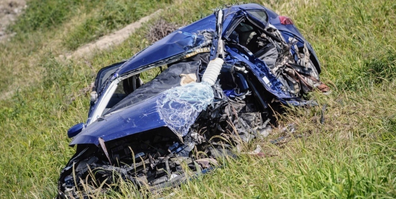 Ruta 34: murió toda una familia en un choque frontal en Santiago del Estero