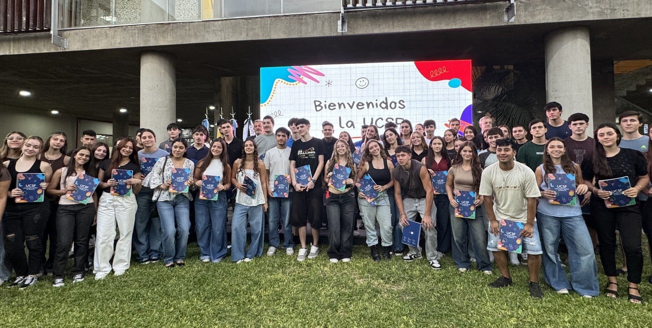 Comenzar a forjar el destino: la UCSF recibió a sus ingresantes