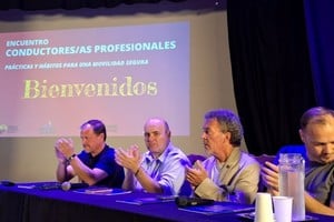 Esperanza fue sede de una jornada sobre prácticas para una movilidad segura.