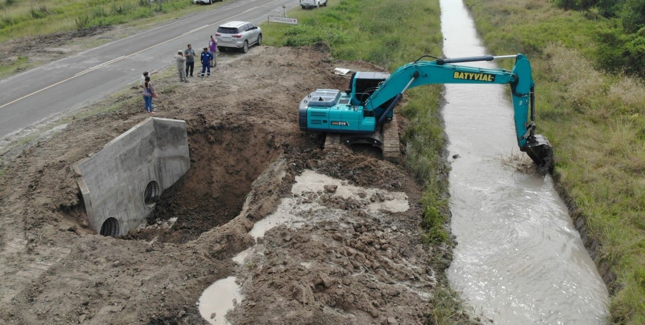 Avanzan los trabajos para reducir el riesgo hídrico en Vera