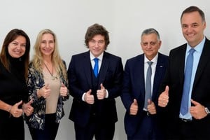 La foto que posteó el presidente en sus redes sociales.